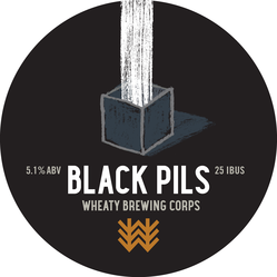 Black Pils Decal