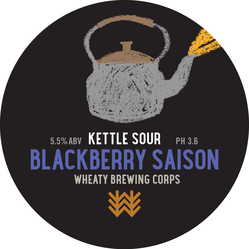 Blackberry Saison Decal